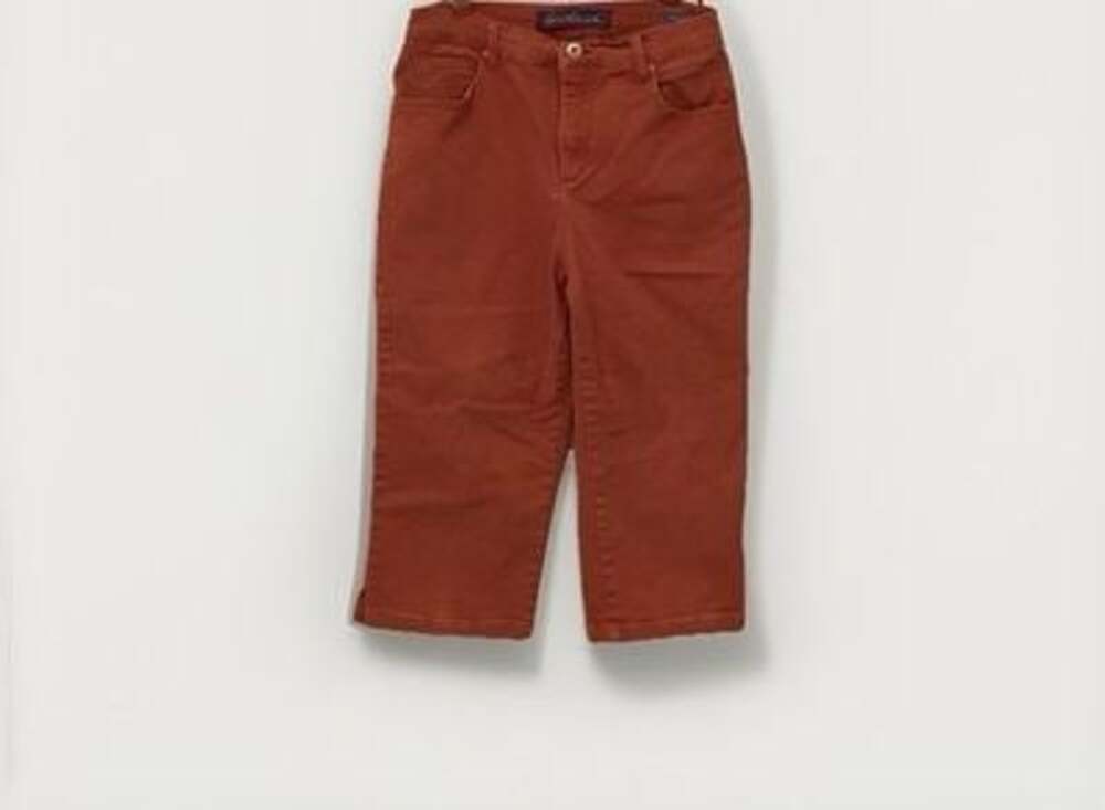 Gloria Vanderbilt Straight Leg Women’s Size 6 Average Orange-Red High Rise